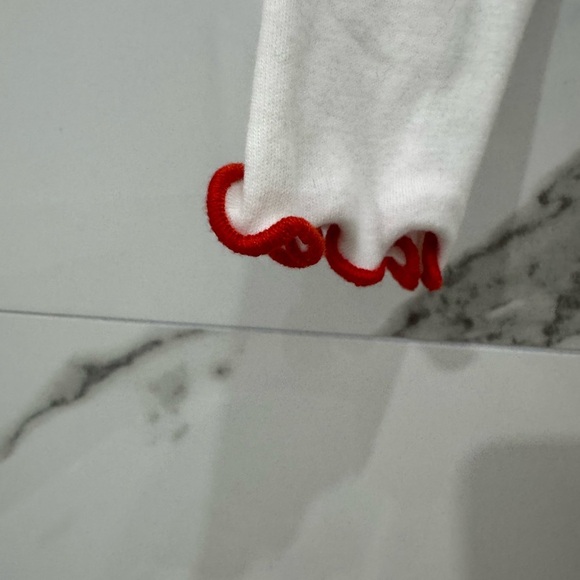 Festive Kids Long Sleeve Shirt with Reindeer Design - Picture 3 of 7